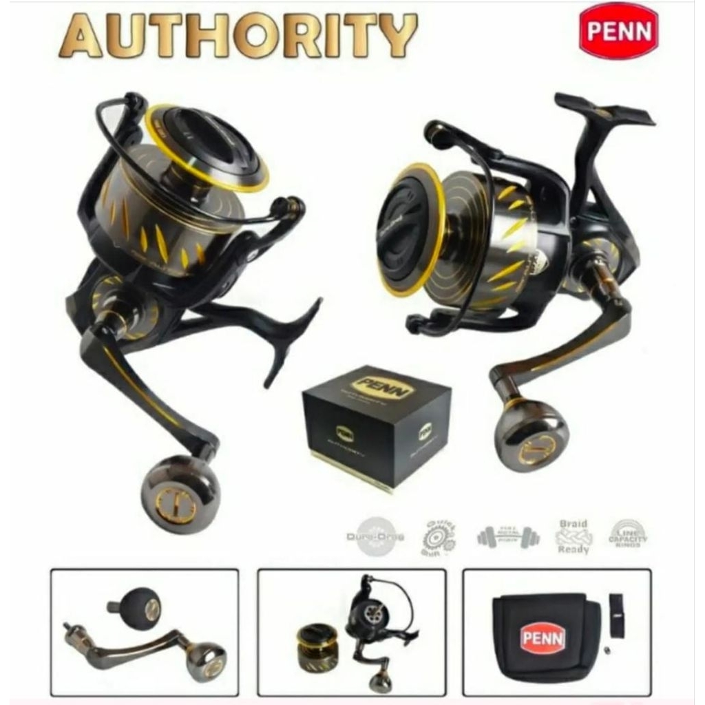 reel pancing penn authority sedia 7500 8500