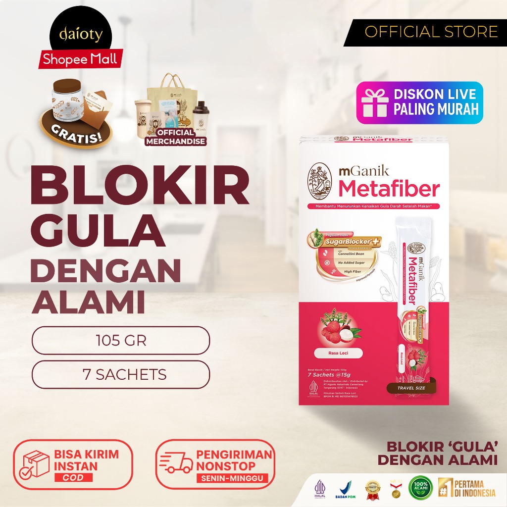 mGanik Metafiber LECI 7 Sachet