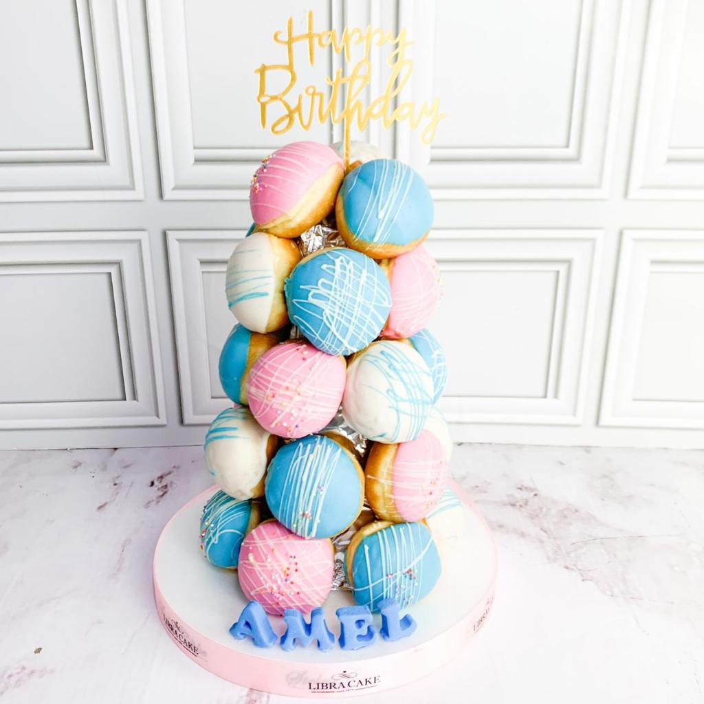 Donat/Donat Ulang Tahun/Donat tower Ulang tahun/Donat Birthday Jakarta