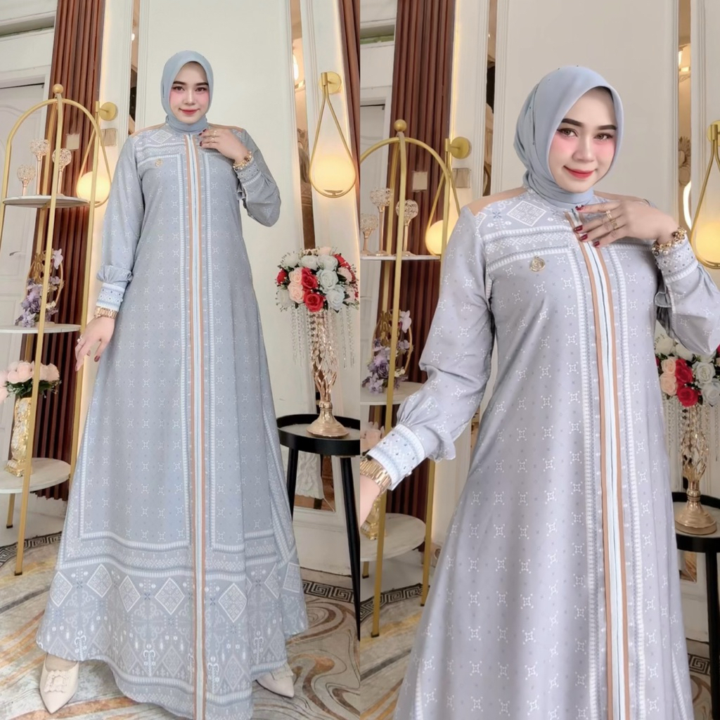Gamis Hagia Sofia Dress Printing