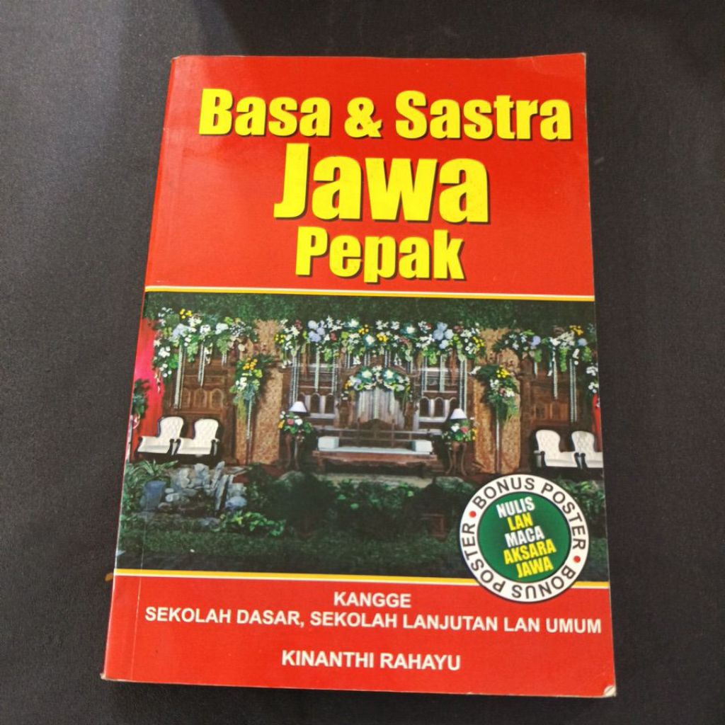 buku original basa & sastra Jawa pepak