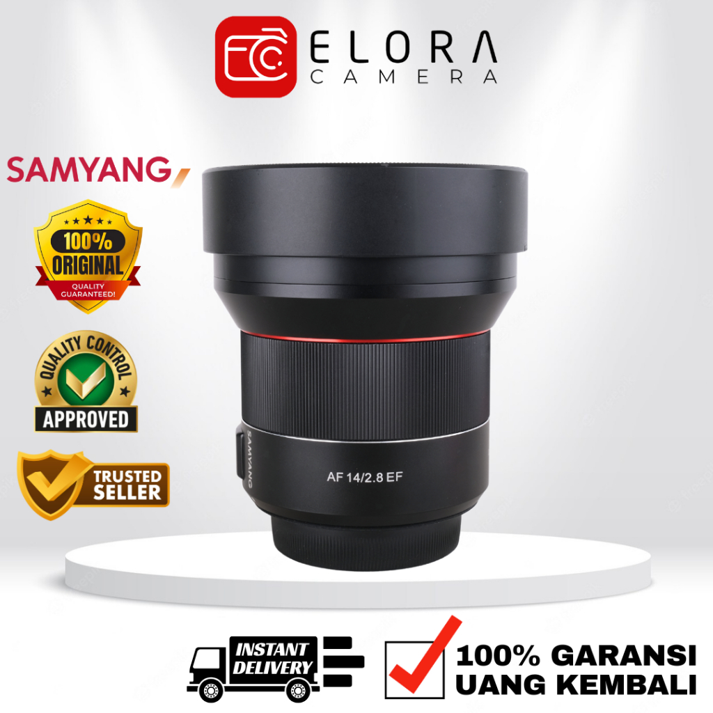 Samyang AF 14mm F2.8 For Canon / Lensa Samyang AF 14 mm F 2.8 For Canon