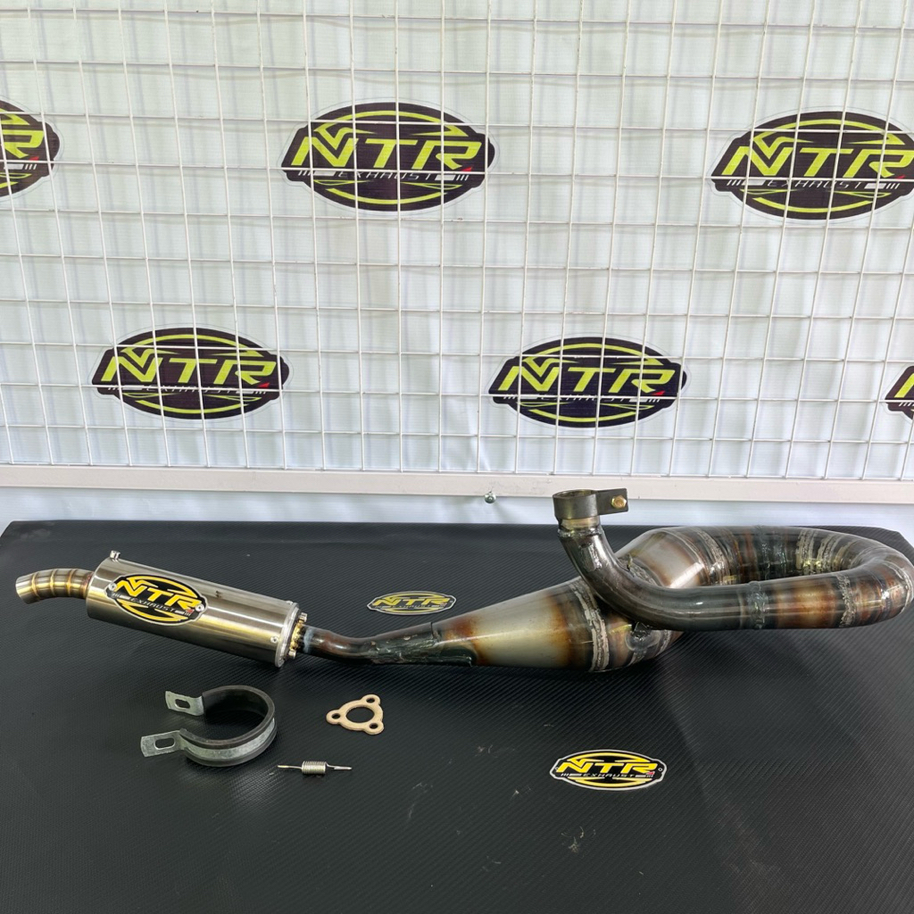 KNALPOT VESPA...(kanan silencer ninja)