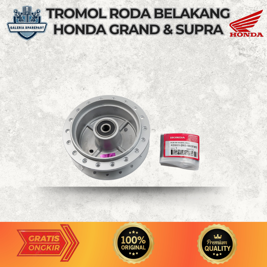 Tromol Belakang Honda Grand , Supra lama - Supra FIT lama - GN5