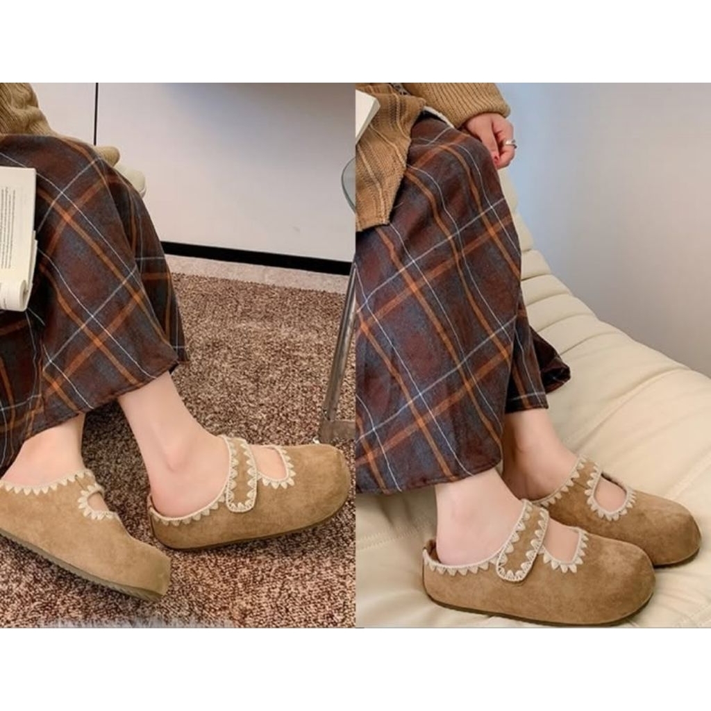 Sandal lucu import nb/sandal slip on import nb/sandal gemoy import nb/sandal slip on wanita