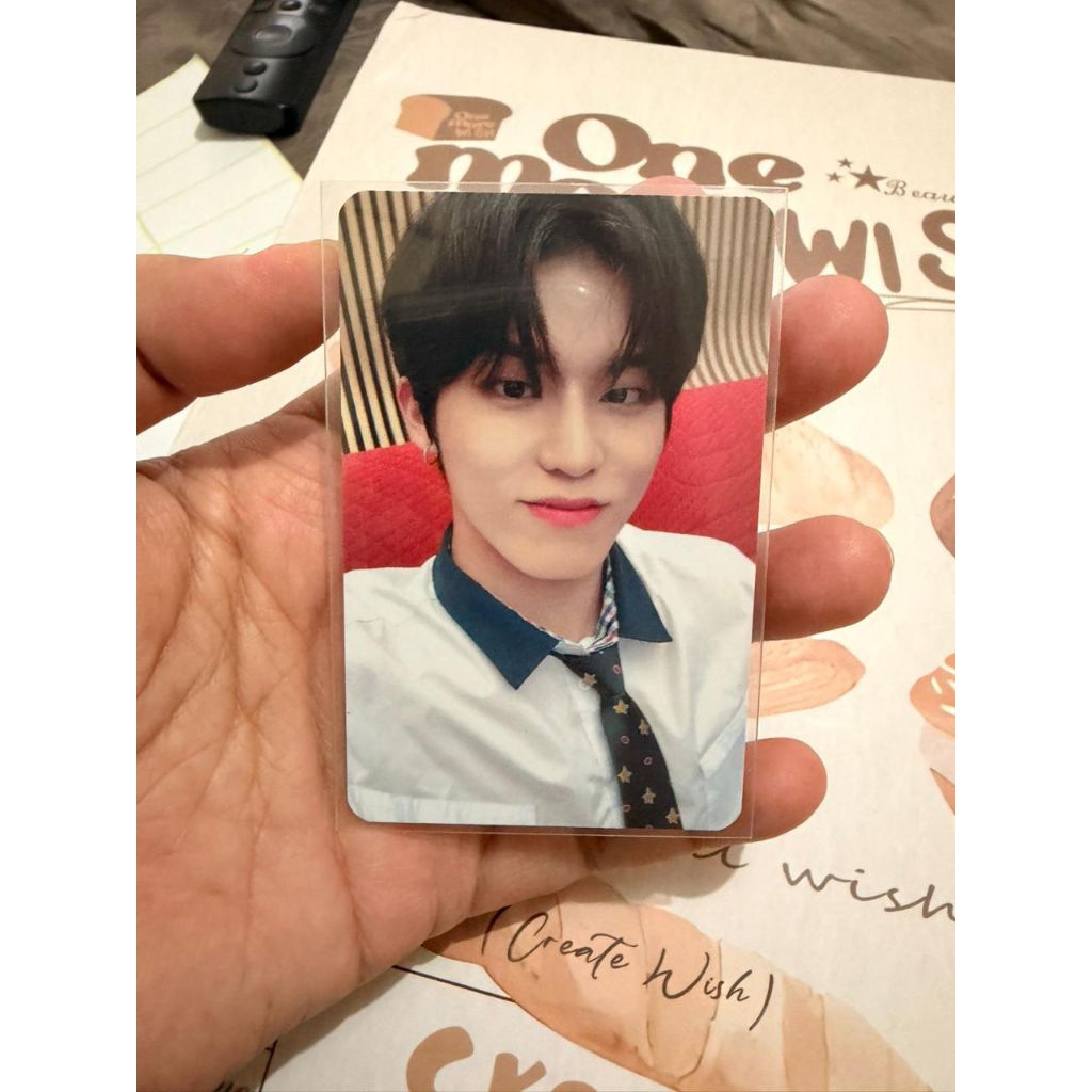 photocard OFFICIAL TREASURE JEONGWOO SOPA
