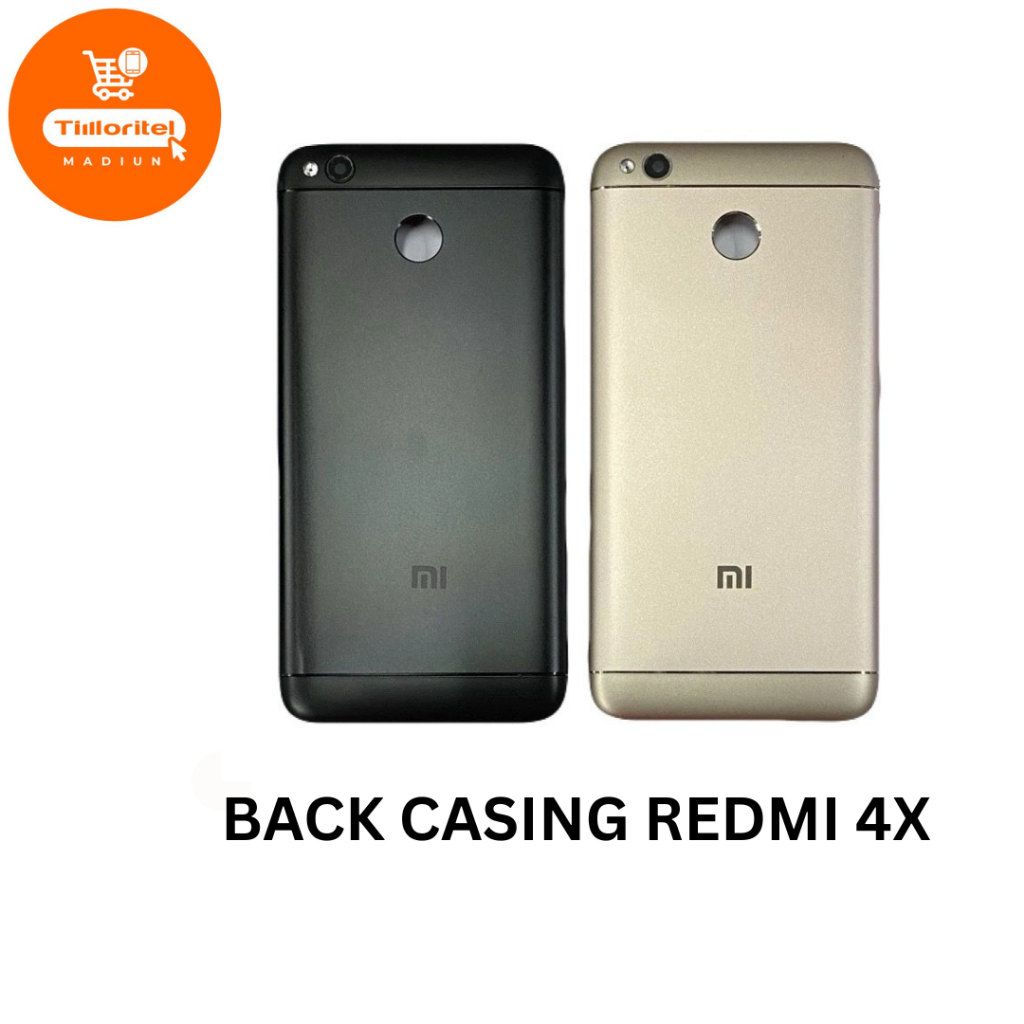 BACK CASING COMPITABLE XIAOMI REDMI 4X/TUTUP BELAKANG SERASI REDMI 4X