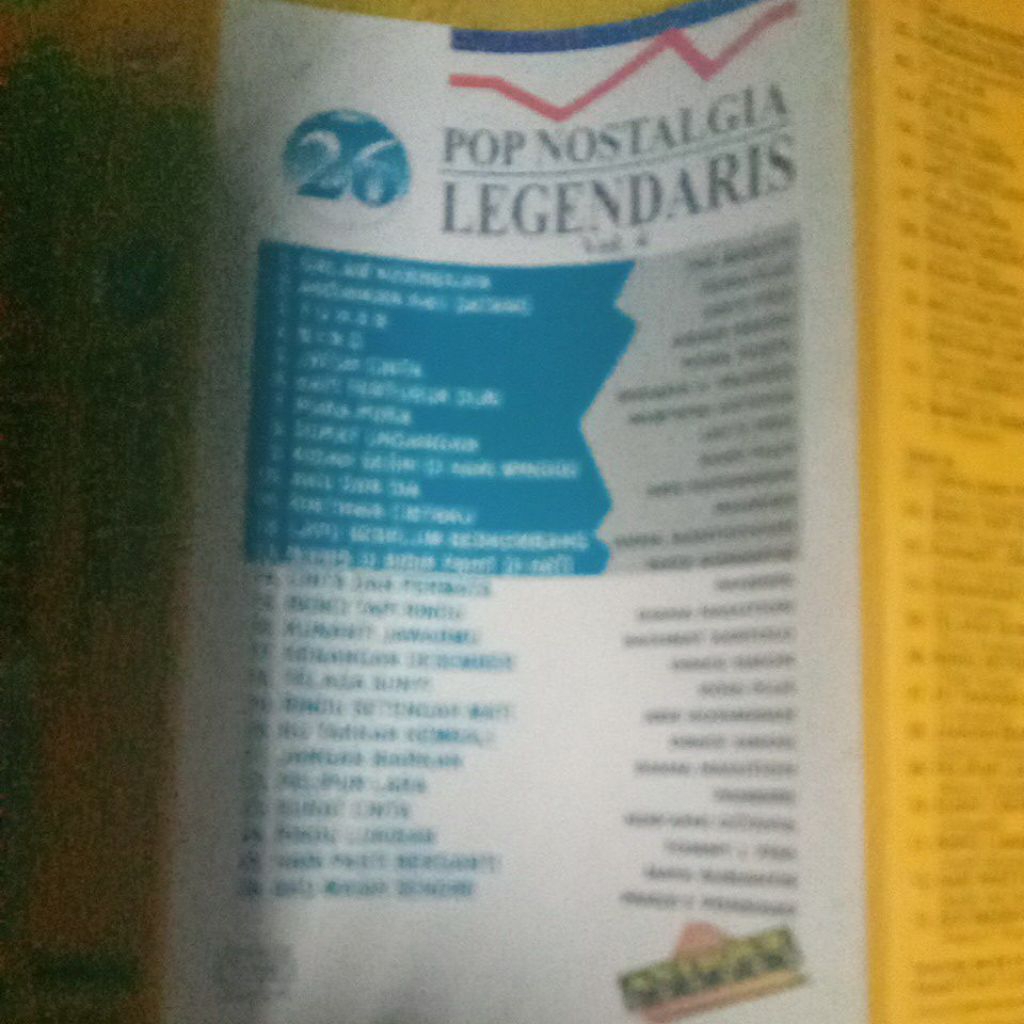 kaset pita POP NOSTALGIA LEGENDARIS C48