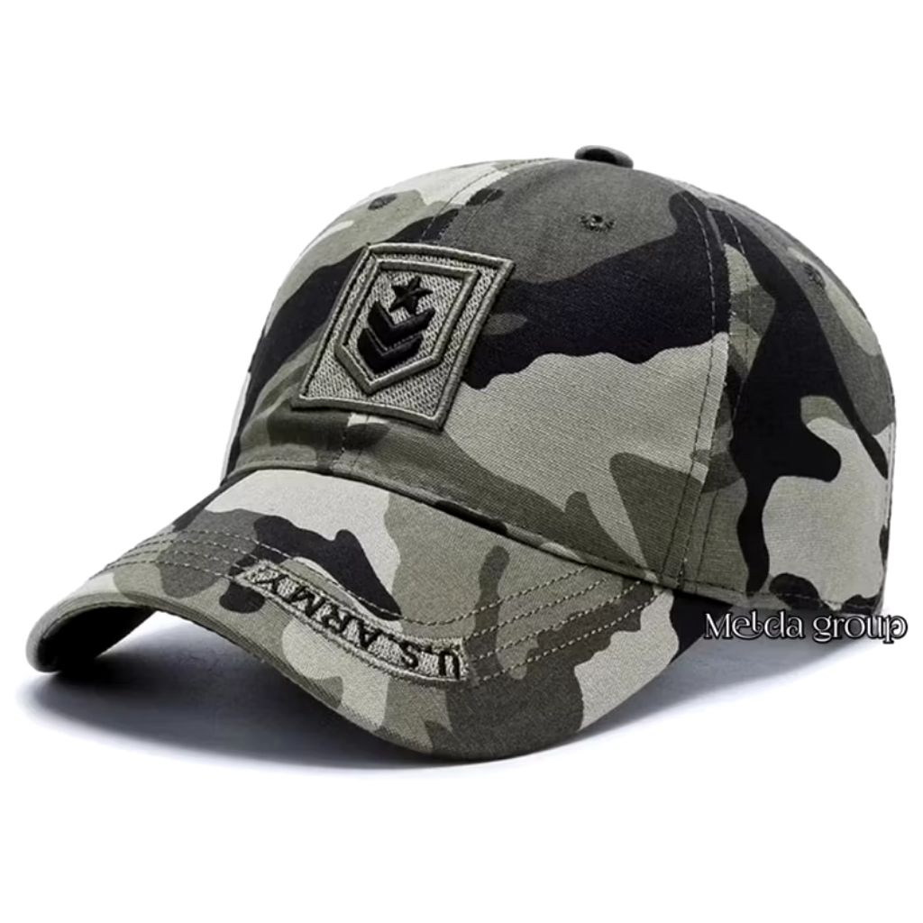 FELIZ - Topi Baseball Distro Army Camo Us Terbaru Hat Pria Dan Wanita Dewasa Kekinian 2026 Royal Cha