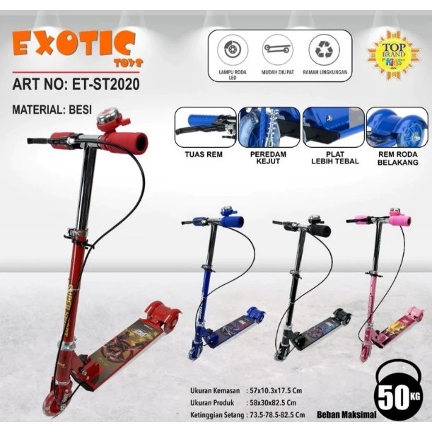 Scooter Anak Exotic ST-2020 | SKUTER