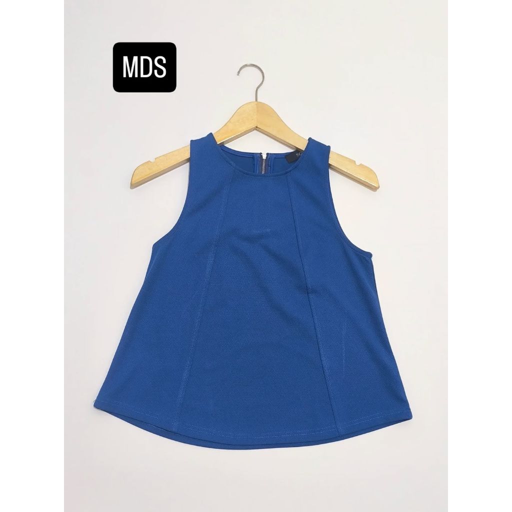 atasan wanita biru MDS