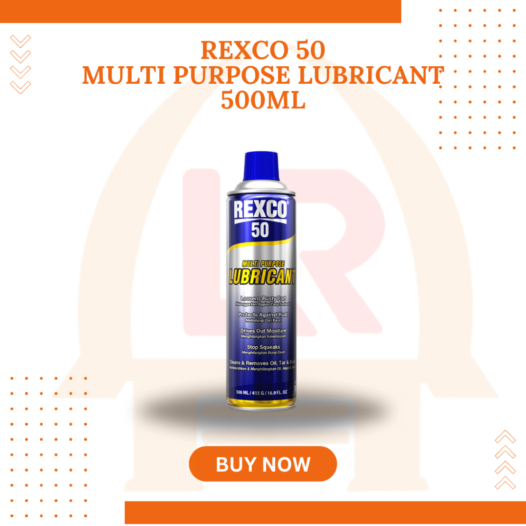 REXCO 50 PELUMAS SERBAGUNA ANTI KARAT LUBRICANT 500ml REXCO50 REXCO 50