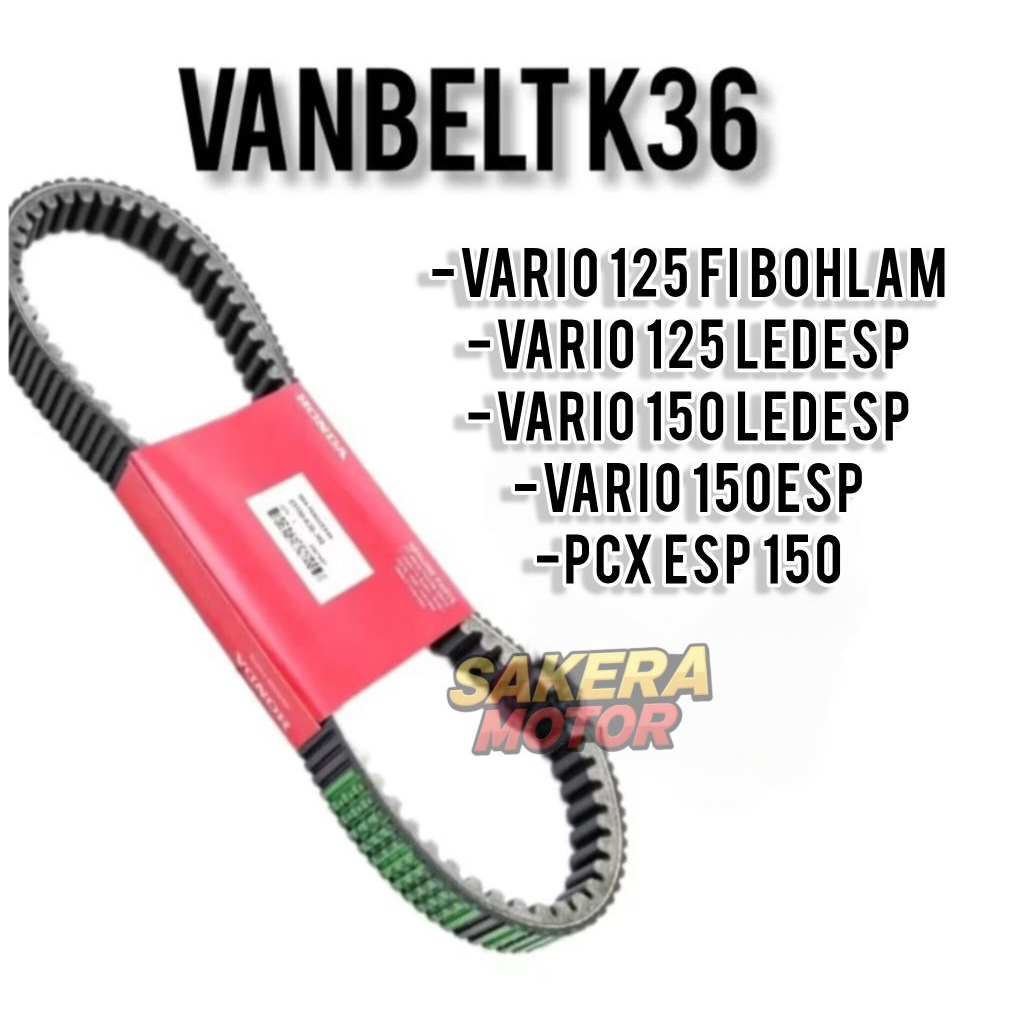vanbelt ORI Honda Vario 150 esp/vanbelt daytona Vario 150 esp