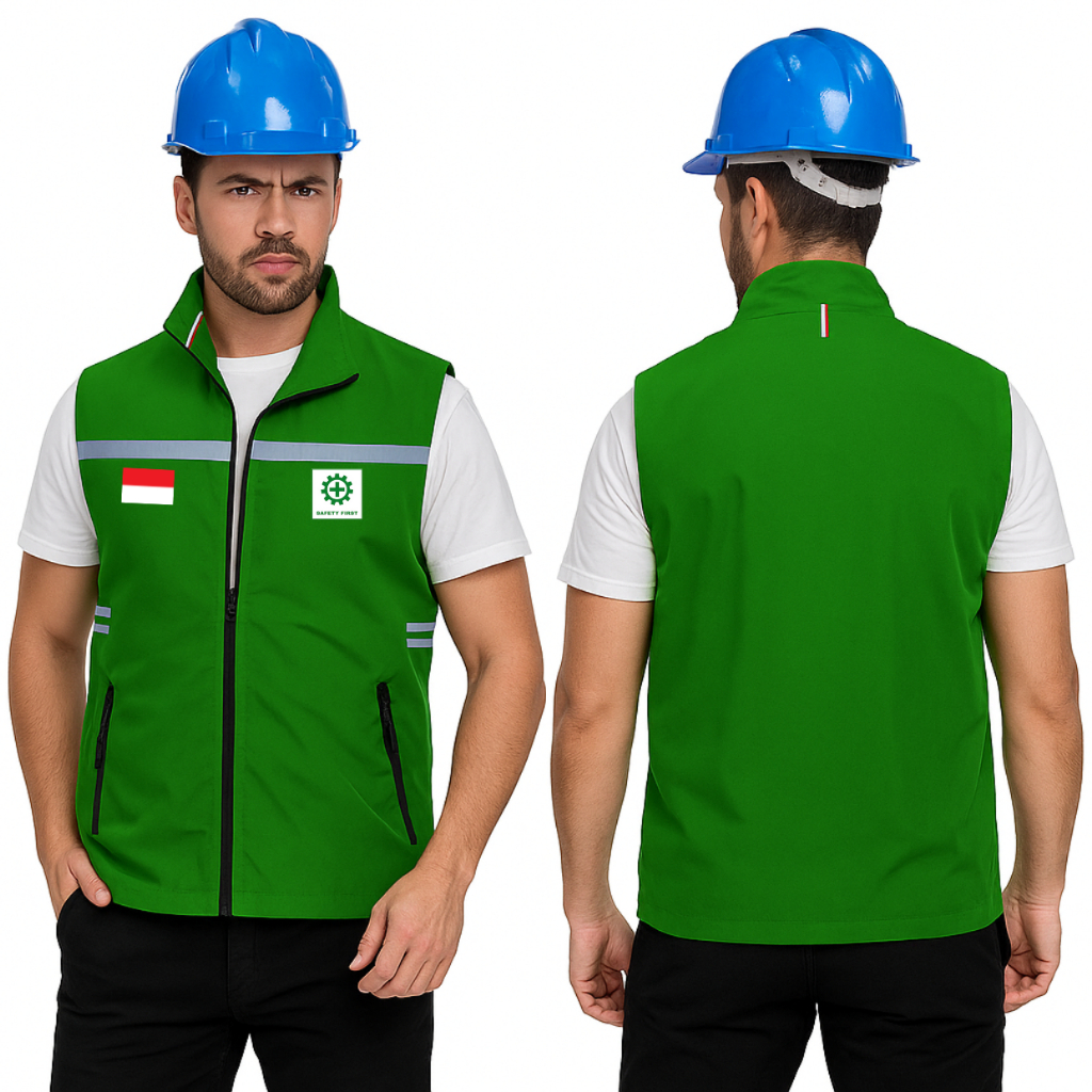 Termurah - Rompi Proyek Safety / Rompi Safety Proyek Lapangan / Rompi Safety Tactical / Rompi Kerja 