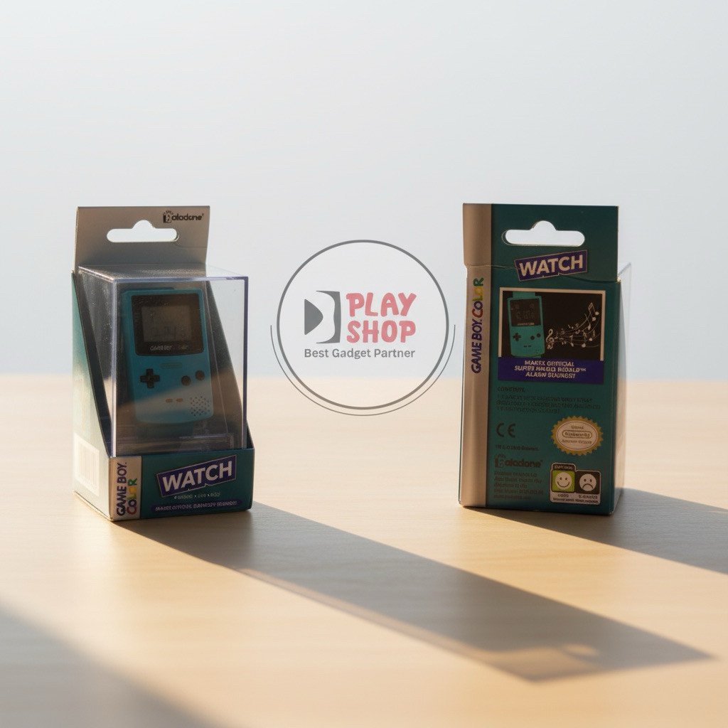 Paladone Watch GameBoy Color Blue Rare Item