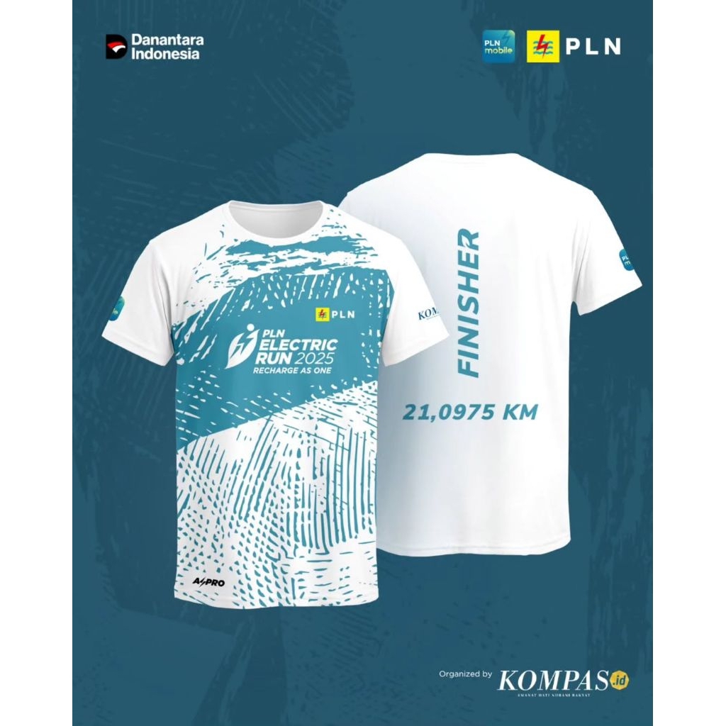 Finisher Tee PLN Electric Run 2025 size S (NEW)