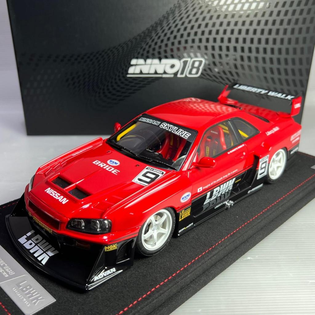 Inno Model Nissan Skyline GTR R34 Diecast Baru