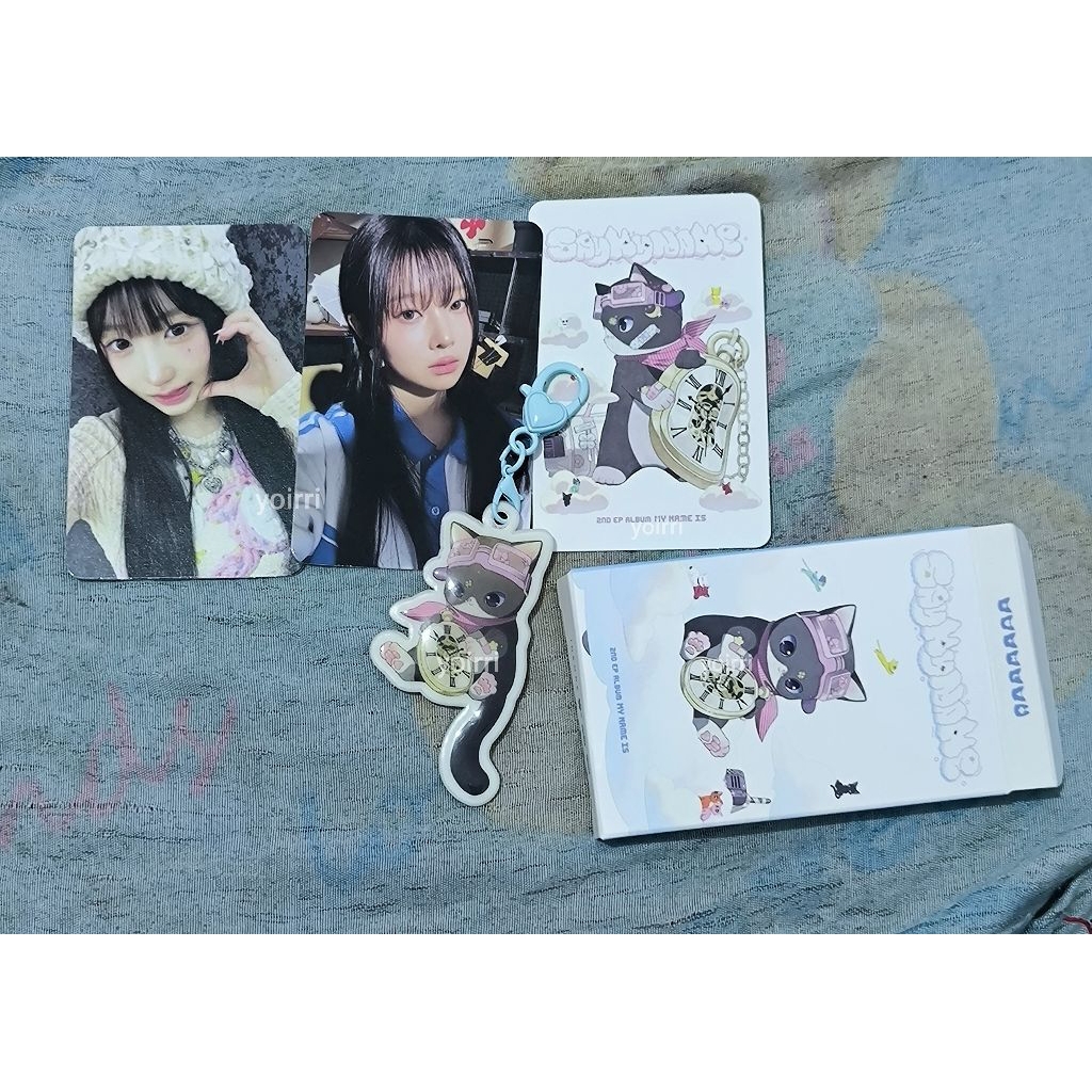 Photocard dan Album SayMyName [my name is...] & [iLy] Mallang Ver. Keyring Ver.