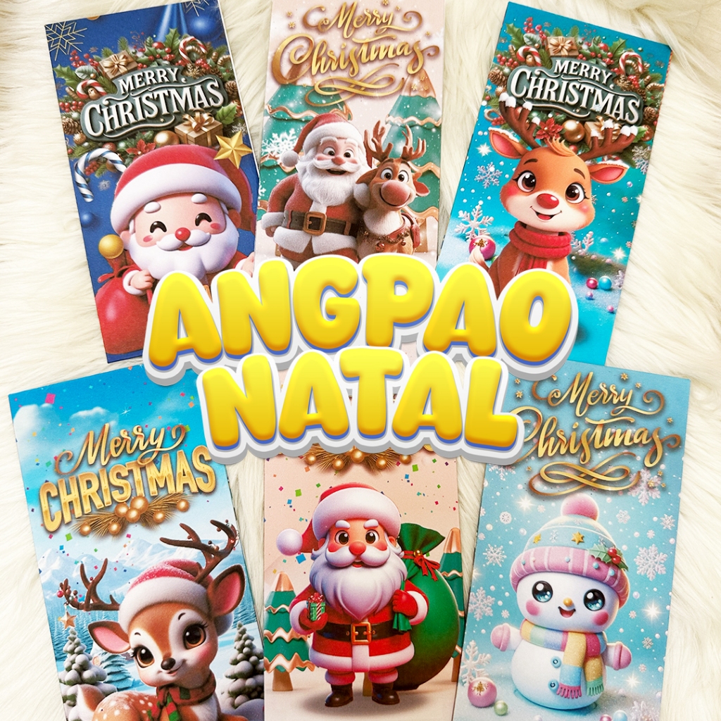 Amplop Natal / Angpao Natal / Amplop Christmas