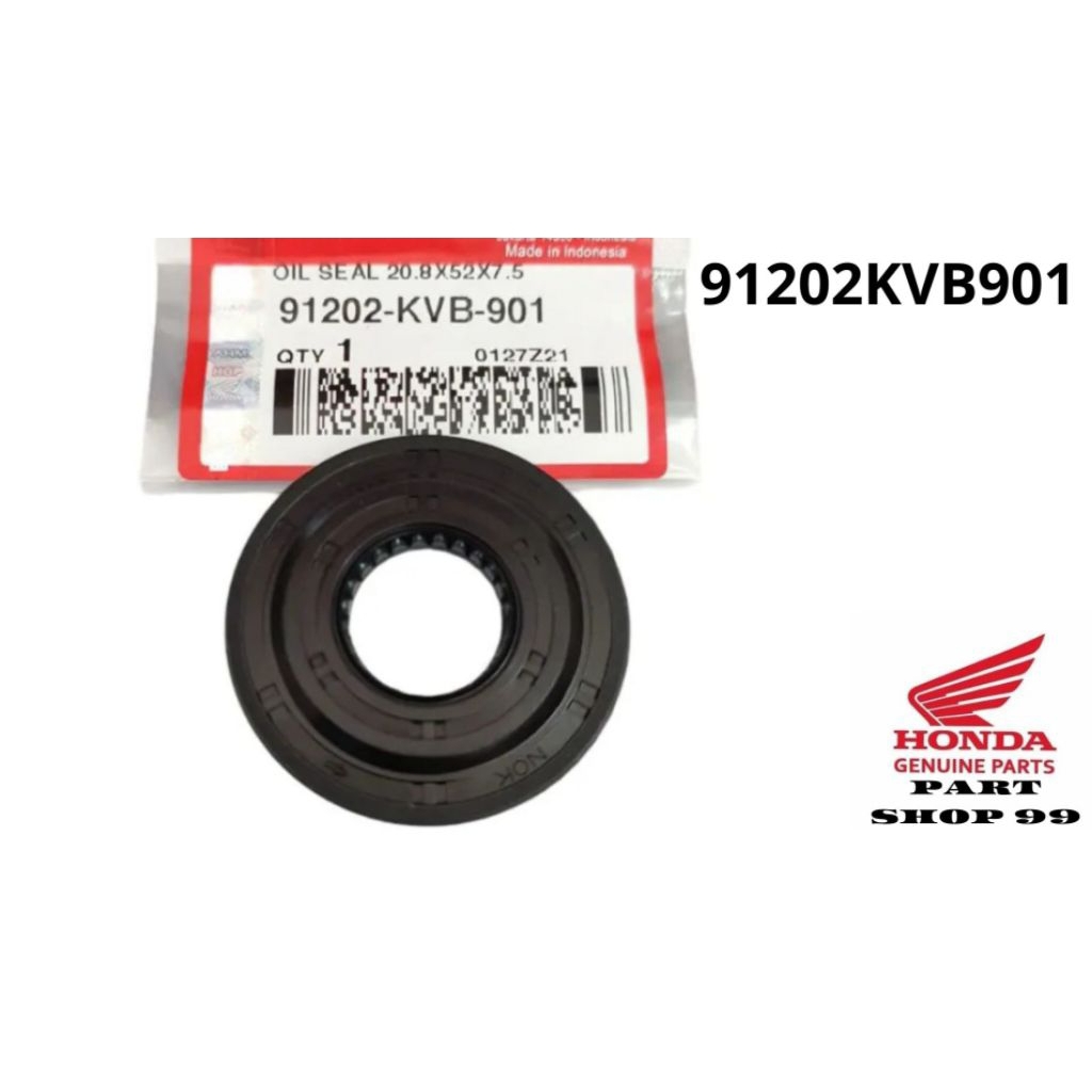 ORI-Seal Kruk As Kiri Vario KVB 91202-KVB-901 20.8X52X7.5 Honda 91202KVB902