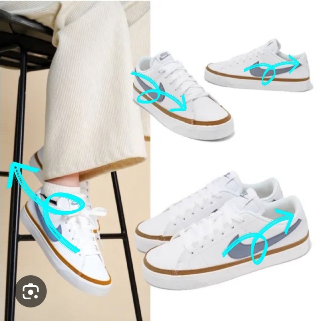 Sepatu Sneakers Court Legacy Next Nature - DH3161-108