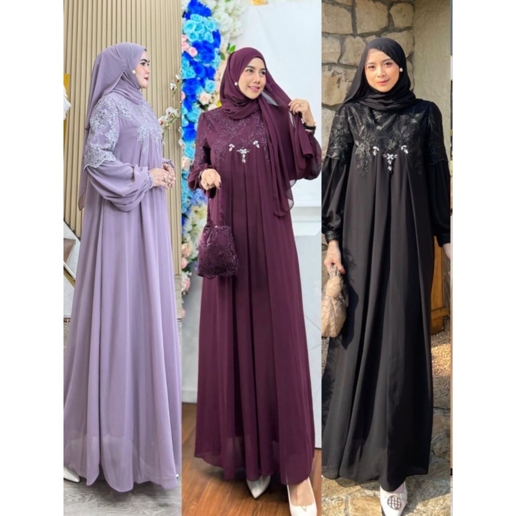 Falisha Long Dress / original / COD
