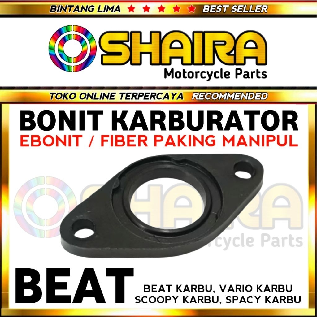 EBONIT KARBURATOR BEAT / BONIT KARBURATOR BEAT / VARIO KARBU / SCOOPY KARBU / SPACY KARBU / FIBER MA