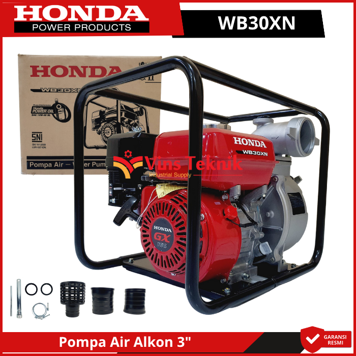 HONDA WB30XN Mesin Pompa Air Bensin Pompa Air Irigasi Pompa Alkon Water Pump 3" WB 30 XN