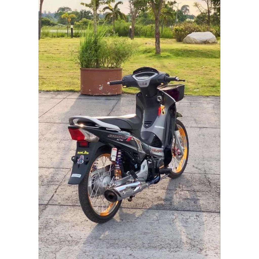 STRIPING WAVE 125I STIKER BODI WAVE 125