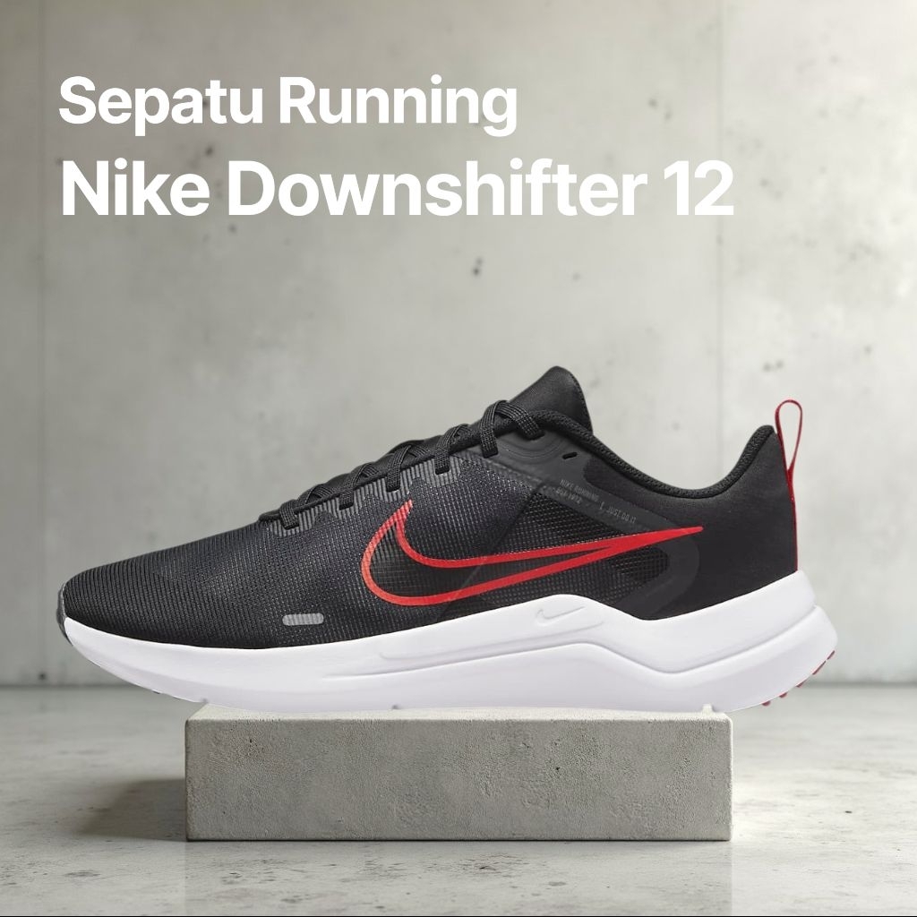 Nike Downshifter 12 Black Running Men Shoes Original