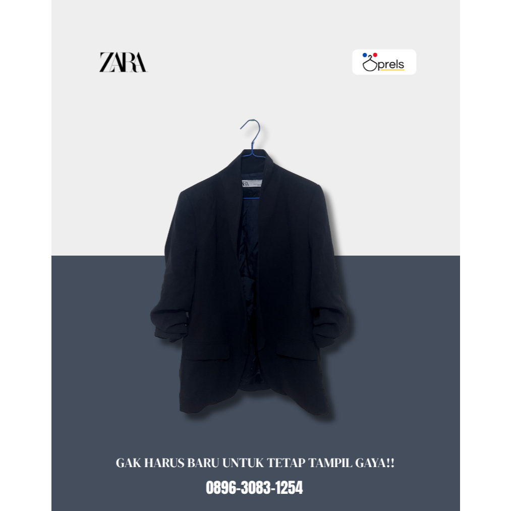 Blazer ZR Wanita New | Outer Elegan Modern untuk Gaya Formal & Casual