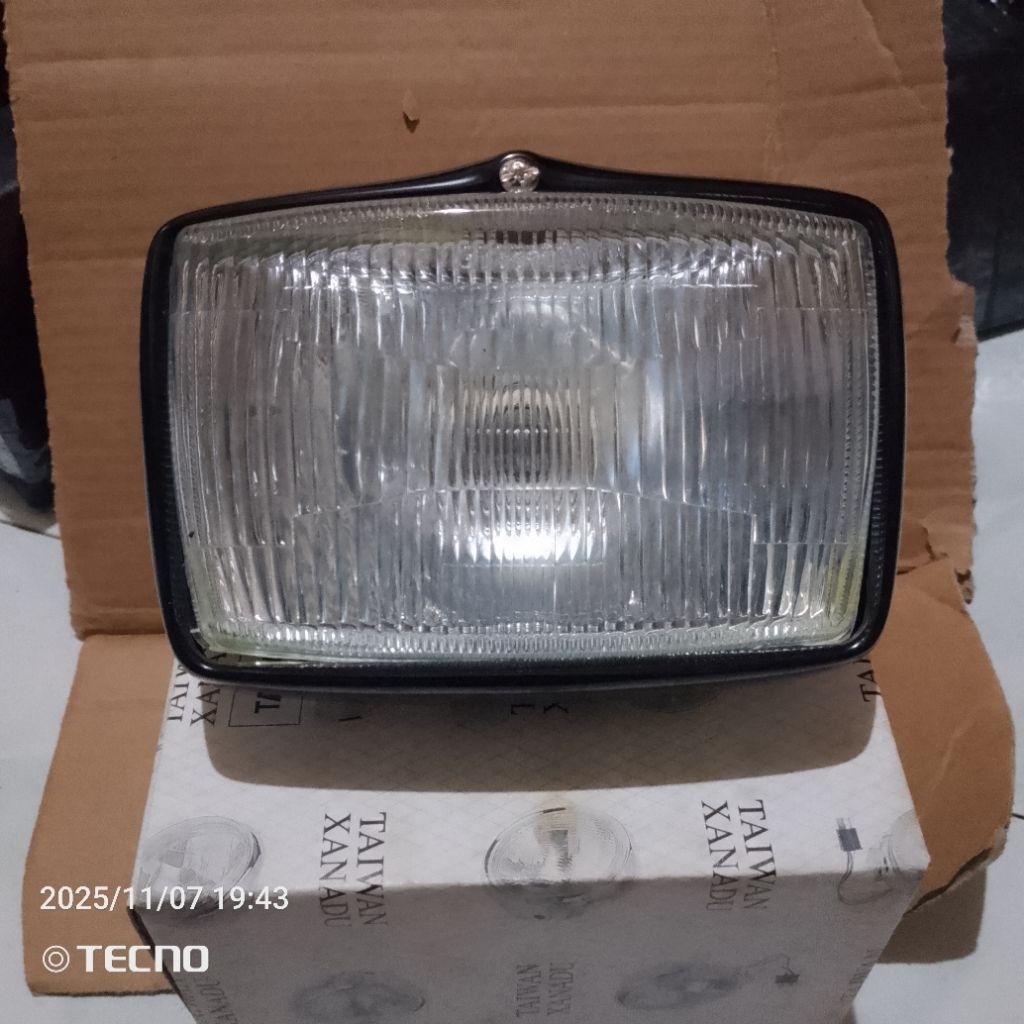 Reflektor lampu depan+ring SUZUKI Rc Rc100 Rc110 Rc spirit Bravo Crystal