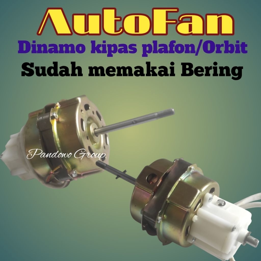 DINAMO KIPAS ANGIN PLAFON AUTOFAN / MOTOR KIPAS ANGIN AUTO FAN PLAFON ATAP / DINAMO KIPAS ANGIN ORBI