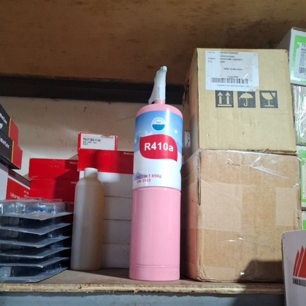 Freon R410a kaleng 850 gram