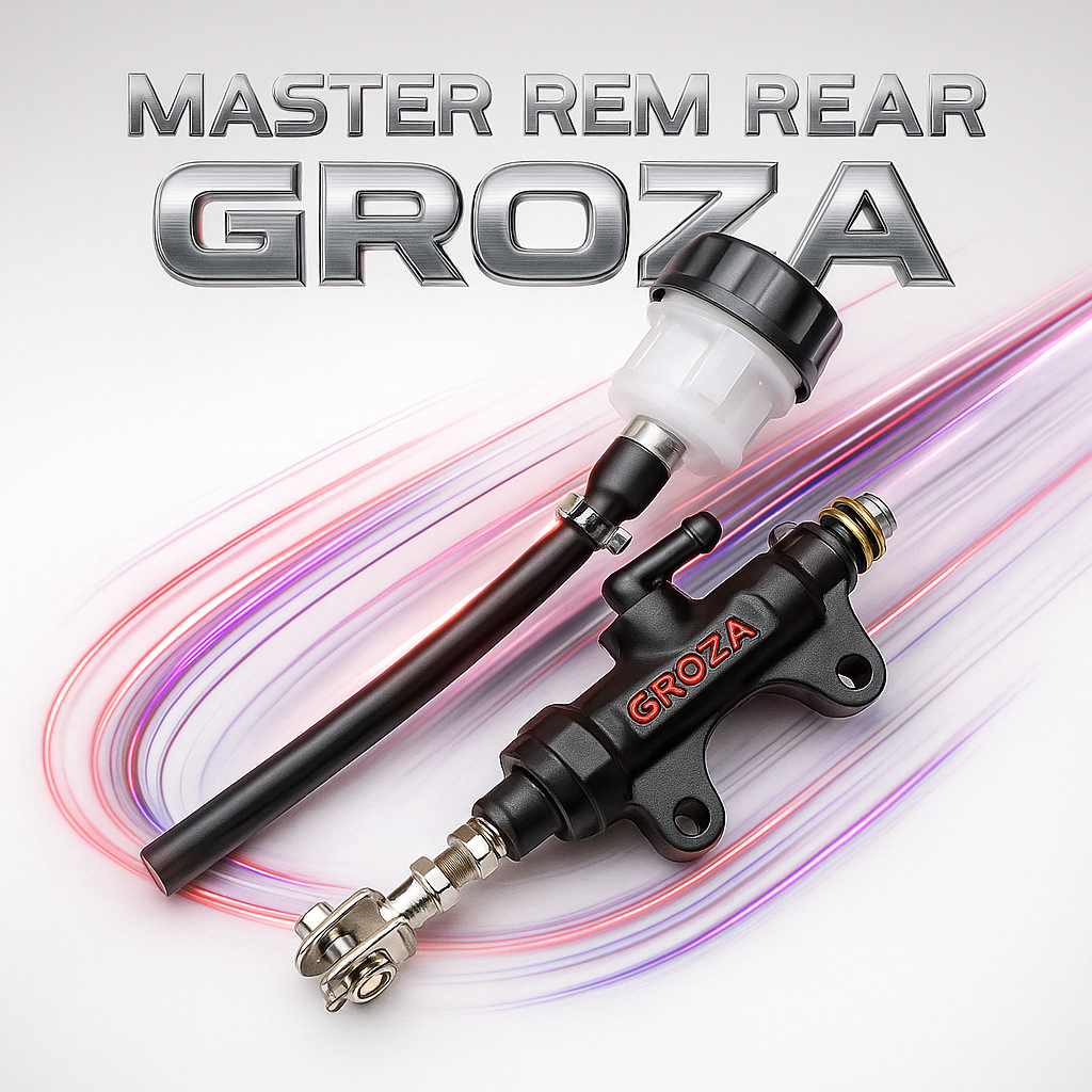 MASTER REM BELAKANG GROZA UNTUK MOTOR SPORT & BEBEK ORIGINAL