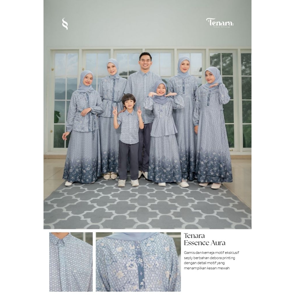 Sarimbit Seply 2026 Tenara Essence Aura Terbaru Muslim / Sarimbit Tenara Essence Aura 2026/ Sarimbit