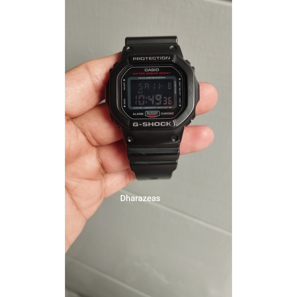 Jam G-Shock DW-5600HR second bekas