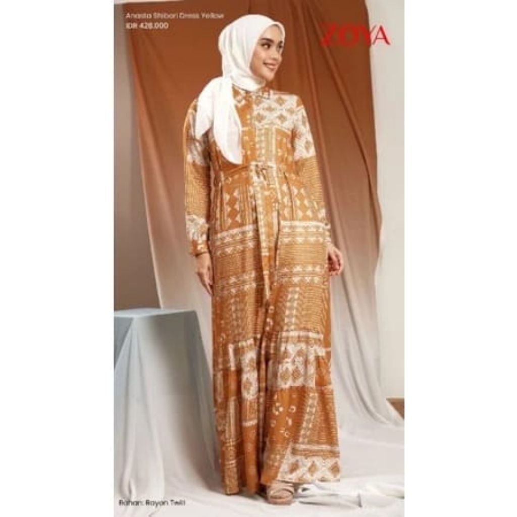 GAMIS - DRESS - ANASTA SHIBORI DRESS ORIGINAL BY ZOYA