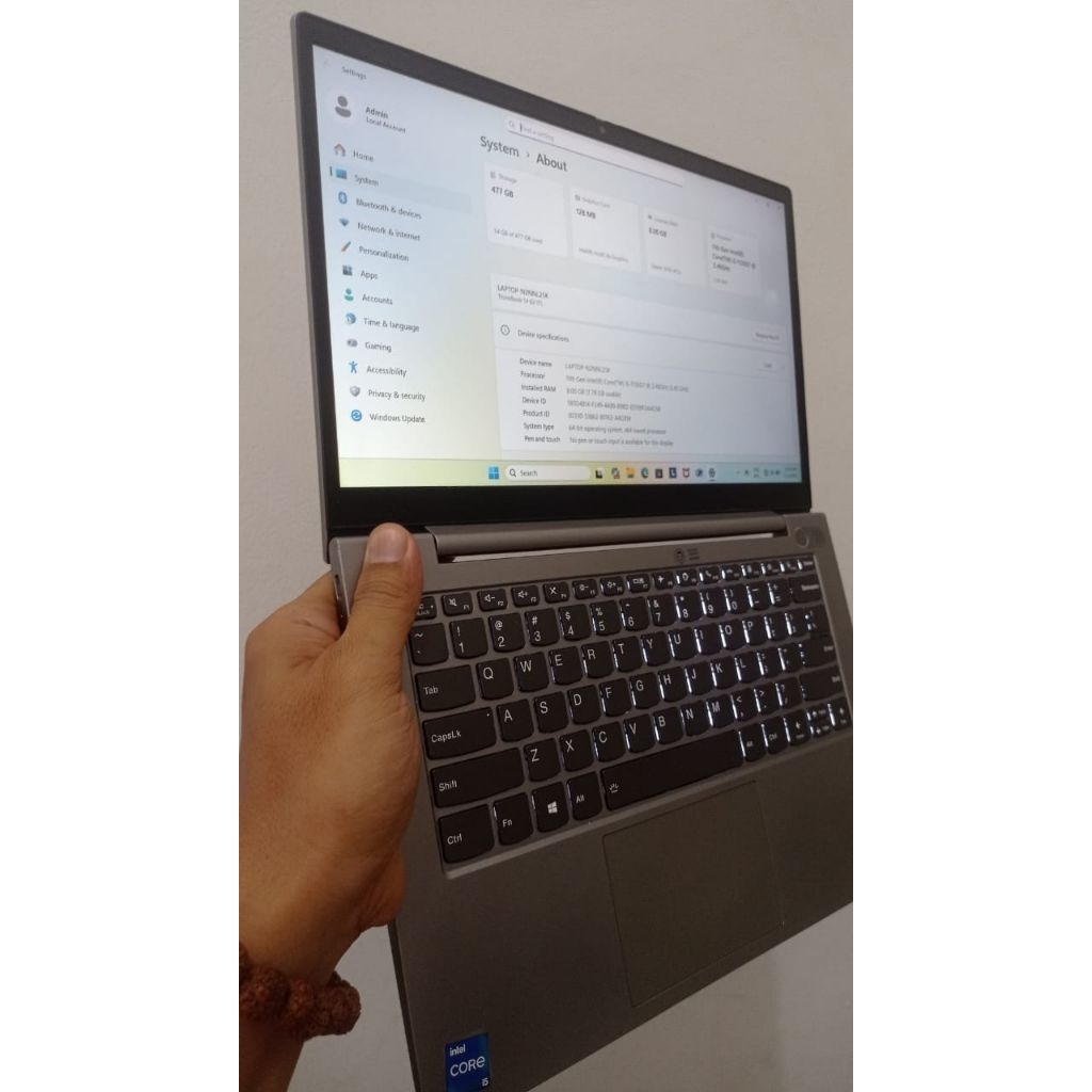Laptop Lenovo ThinkBook i5 gen 11 16/512