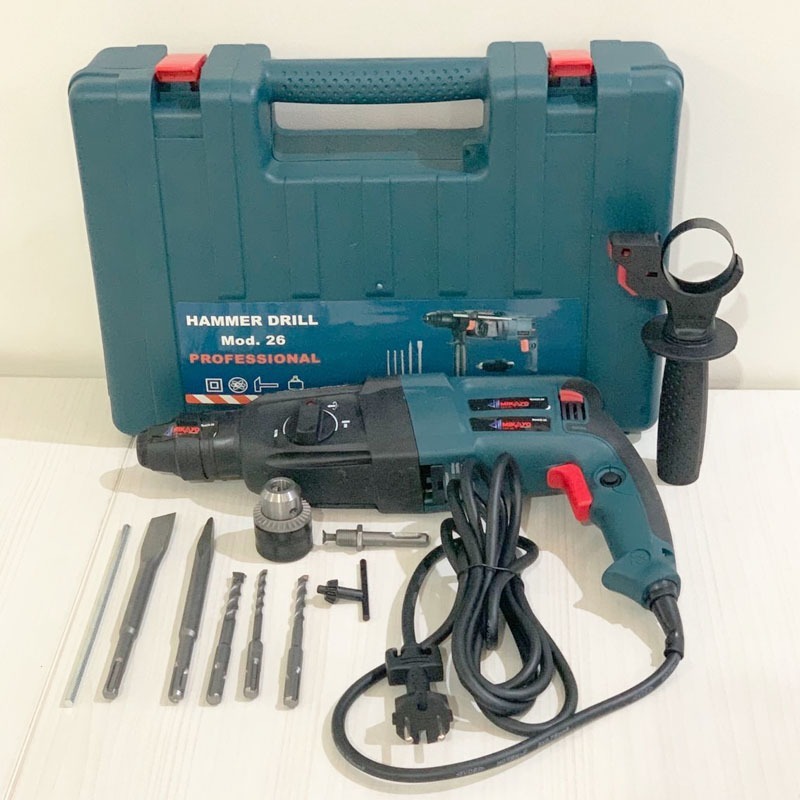 KWALITAS BOSCH Hammer Drill Bor Rotary Mesin Bobok Beton Jack Hammer Drill Mesin Bor Beton Bor Drill