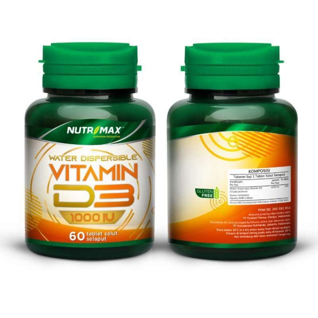 NUTRIMAX VITAMIN D3 1000 IU 60 TABLET