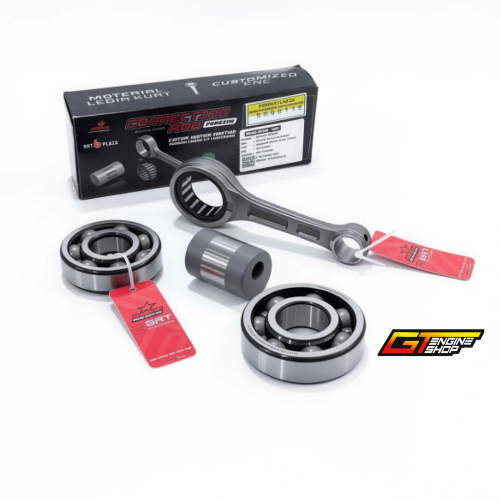 CONNECTING ROD FORGED BRT MIO STANG SEHER STANG PISTON BRT MIO SPORTY MIO SMILE MIO SOUL PEN 15 BAHA