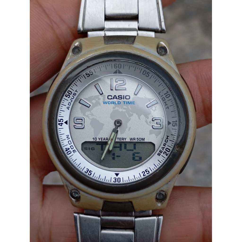jam tangan analog digital second bekas original