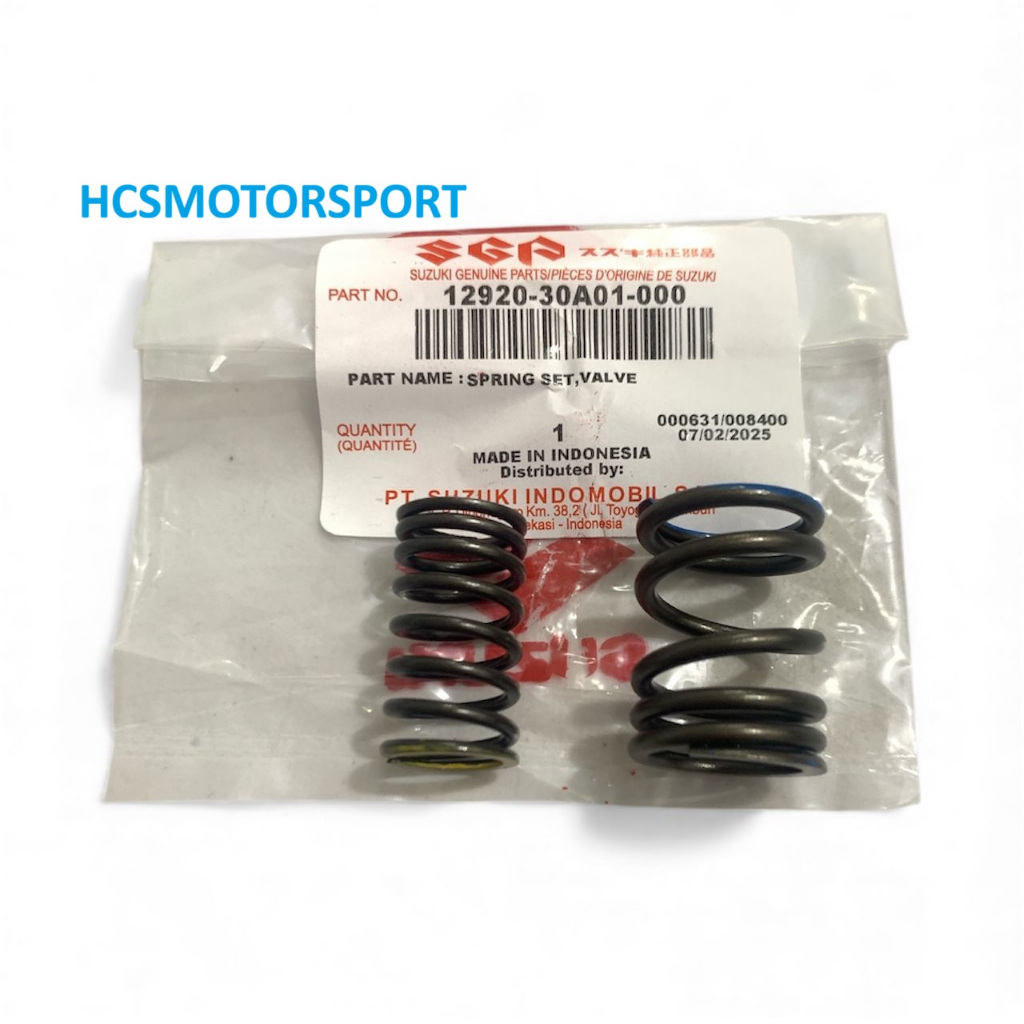 PER KLEP SHOGUN 110 SMASH BESAR KECIL 1SET ISI 2PCS ORIGINAL ASLI SGP SUZUKI