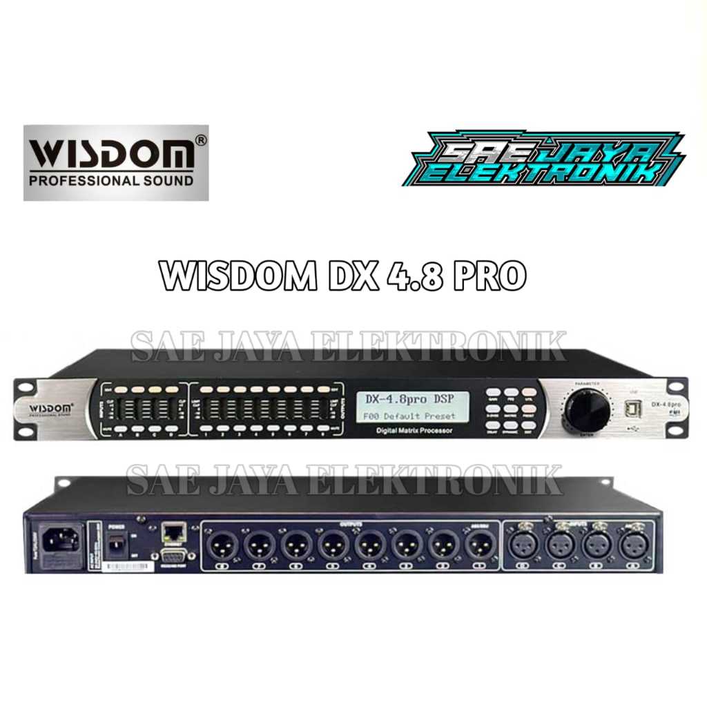 Wisdom DX4.8PRO FIR Speaker DLMS FIR Speaker Management Original Wisdom DX-4.8-PRO-FIR DX48Pro DX-48
