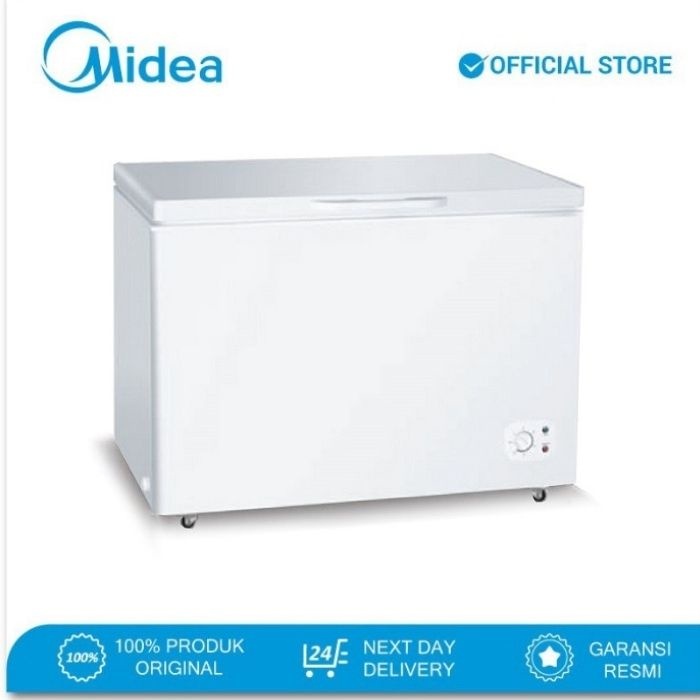 (MIDEA KULKAS BOX FREEZER - (HS-390CK)