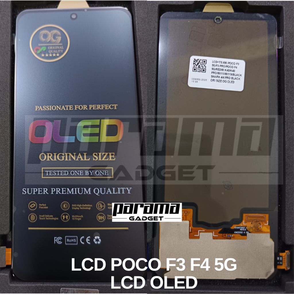 LCD XIAOMI POCO F3 F4 5G TOUCHSCREEN OLED ORIGINAL OG