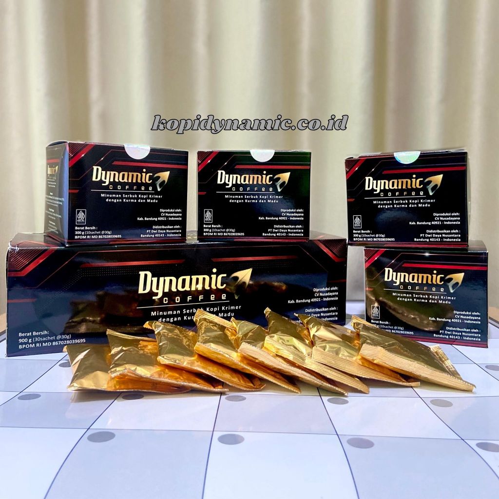 DYNAMIC COFFEE - DYNAMIC 5 SACHET ASLI