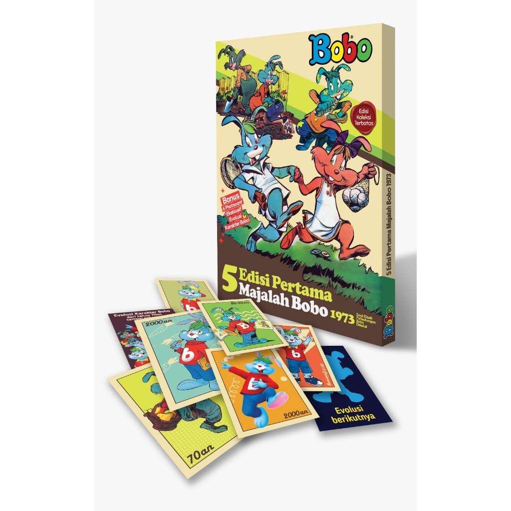 READY 5 Edisi Pertama Majalah Bobo 1973 (1 set isi 5 buku)