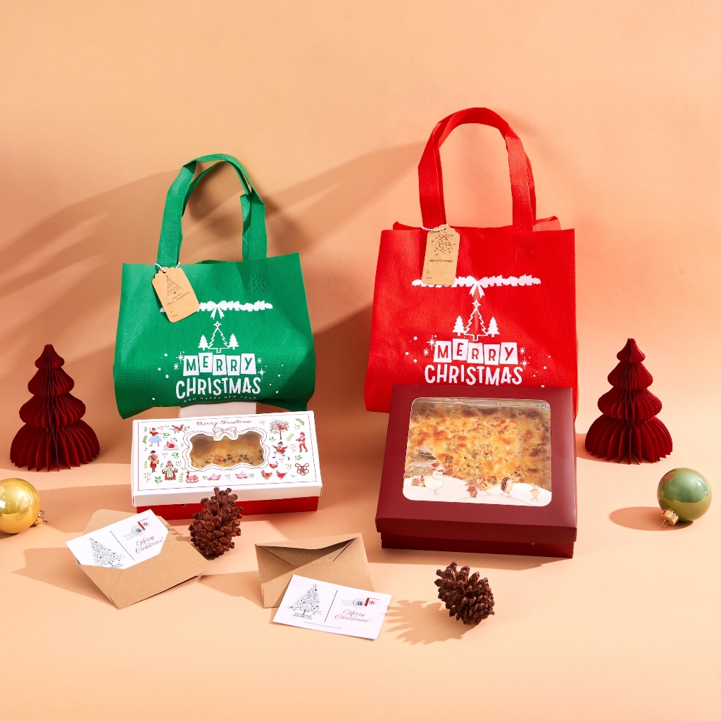 Hampers Natal 20x10 - Klapertart | Makaroni Skotel | Spaghetti Brulle l Lasagna